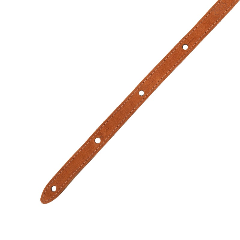 Levy's 3/4" Suede Loop Mandolin Strap Brown - Image 2
